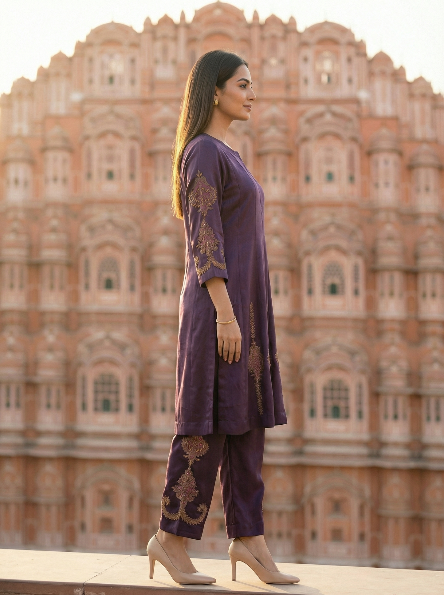 Magha Kalidar Set