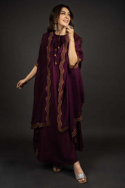 Seerat Cape Set