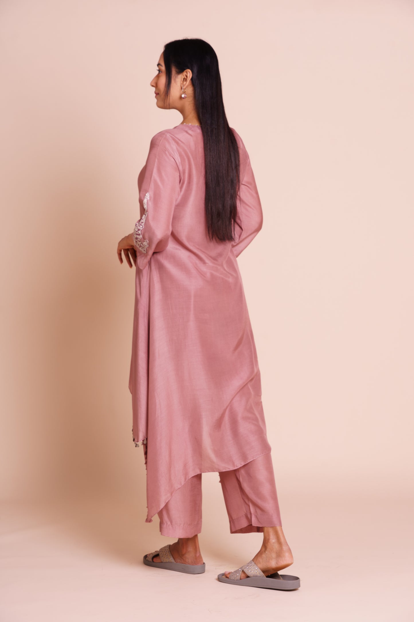 Amaira Lavender Muslin Kurta Set