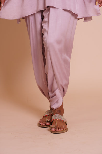 Myra Lavender Kurta Dhoti Set