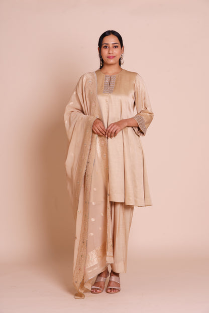 Kanika Beige Set