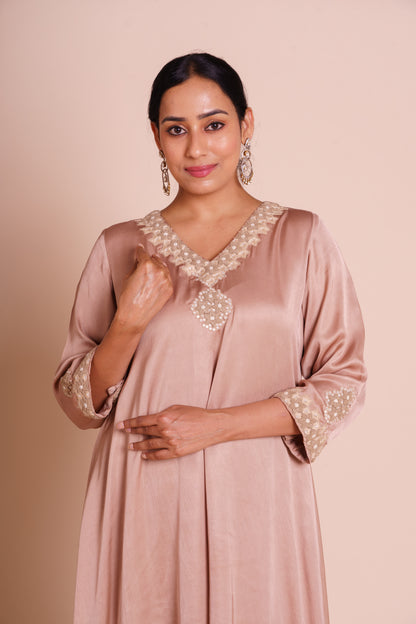 Amaaya Beige Kurta Set