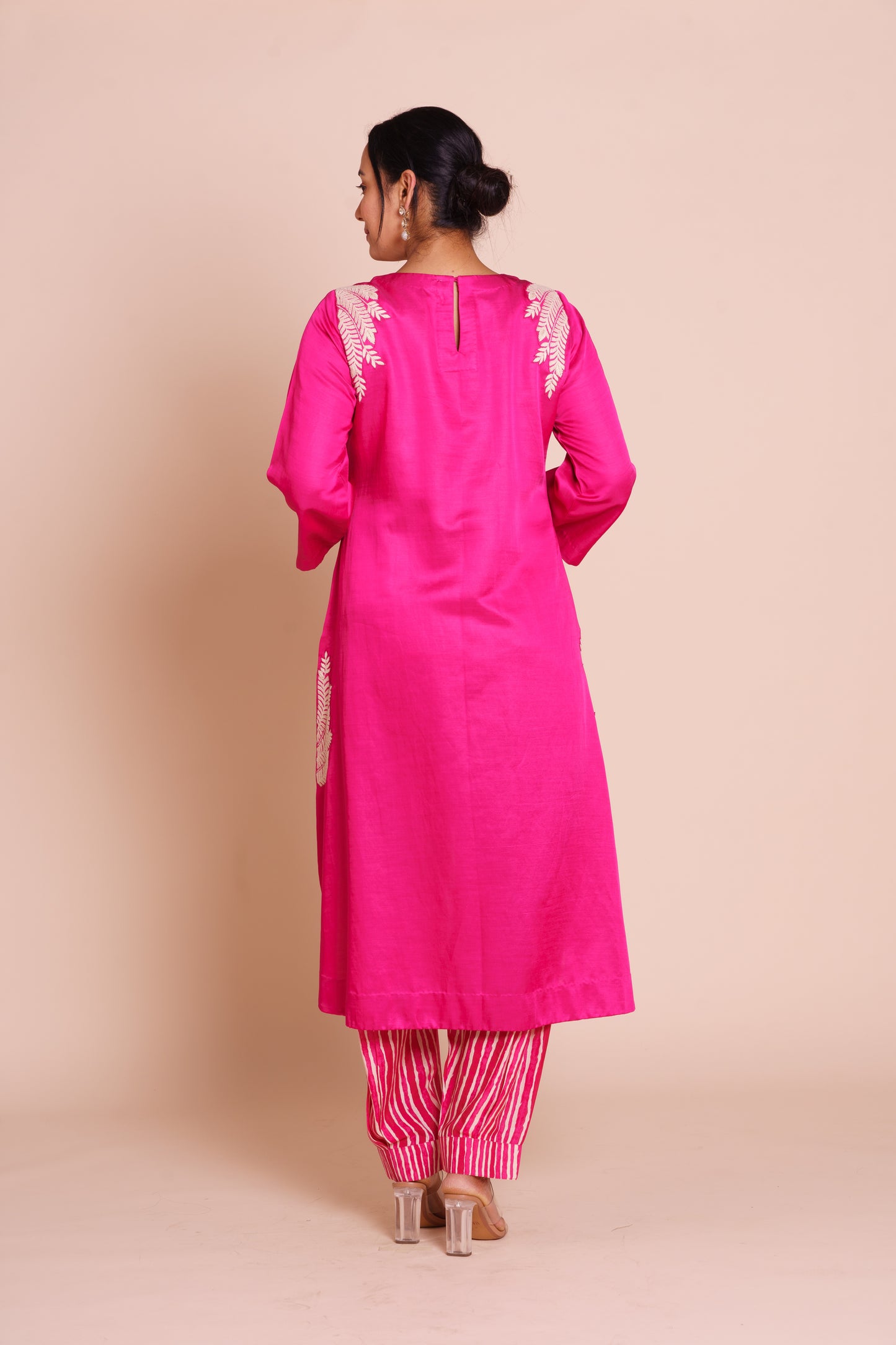 Reha Rani Pink Kurta Set