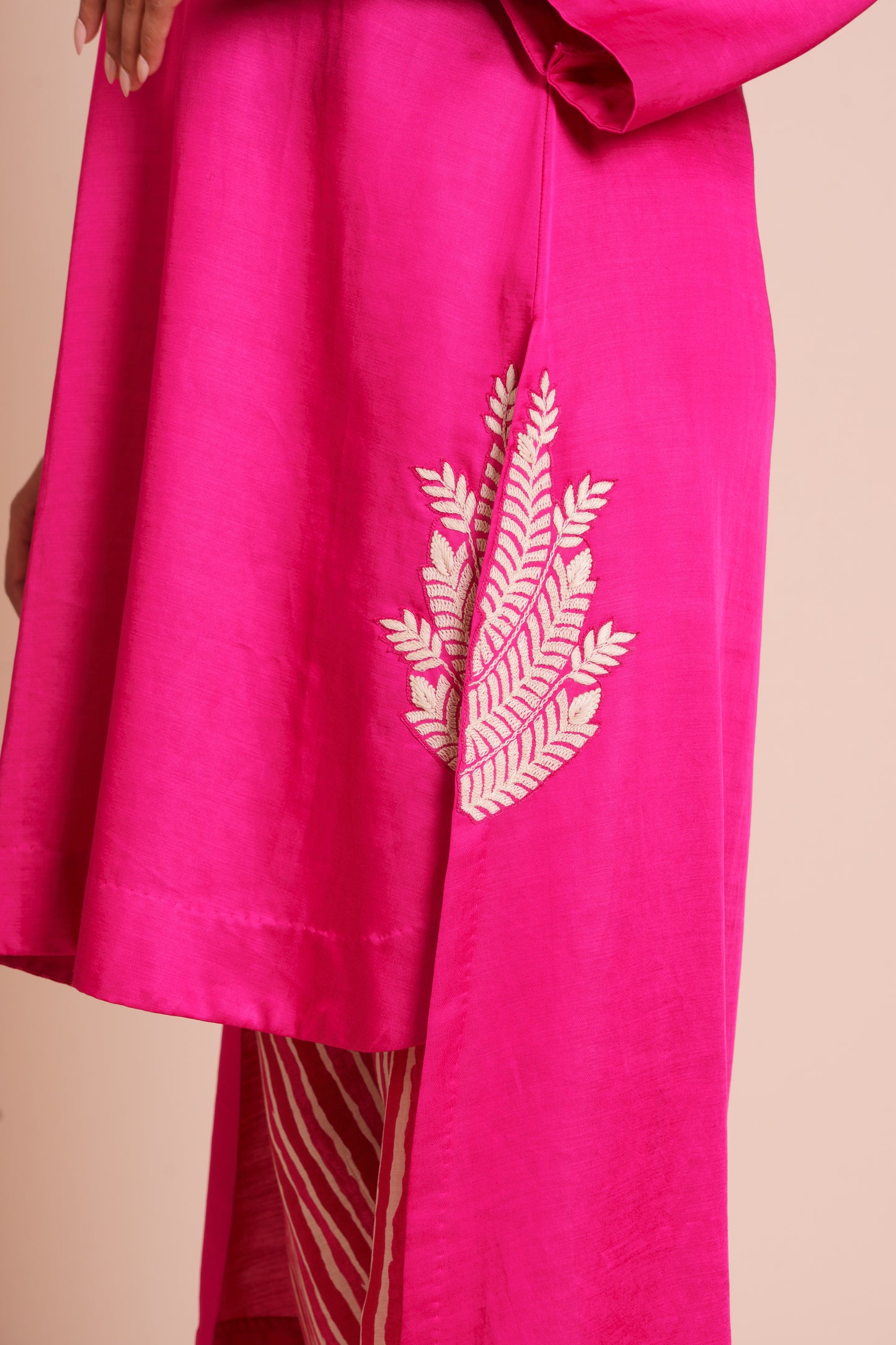 Reha Rani Pink Kurta Set