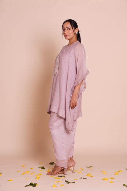 Lavanya Lavender Kaftan Set