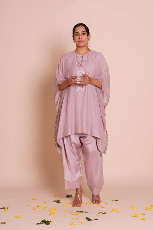 Lavanya Lavender Kaftan Set