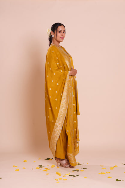 Saanvi Mustard Set