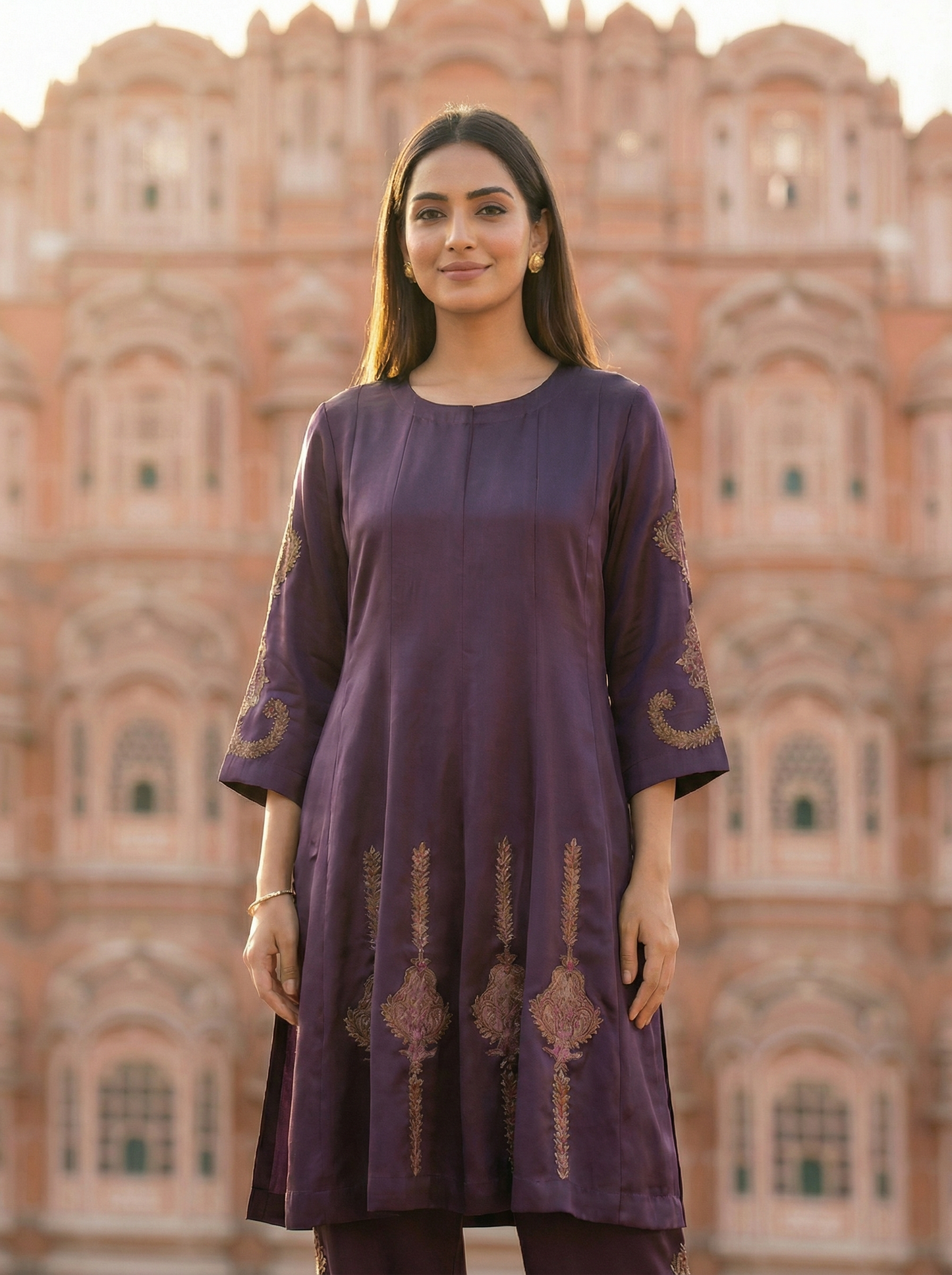Magha Kalidar Set