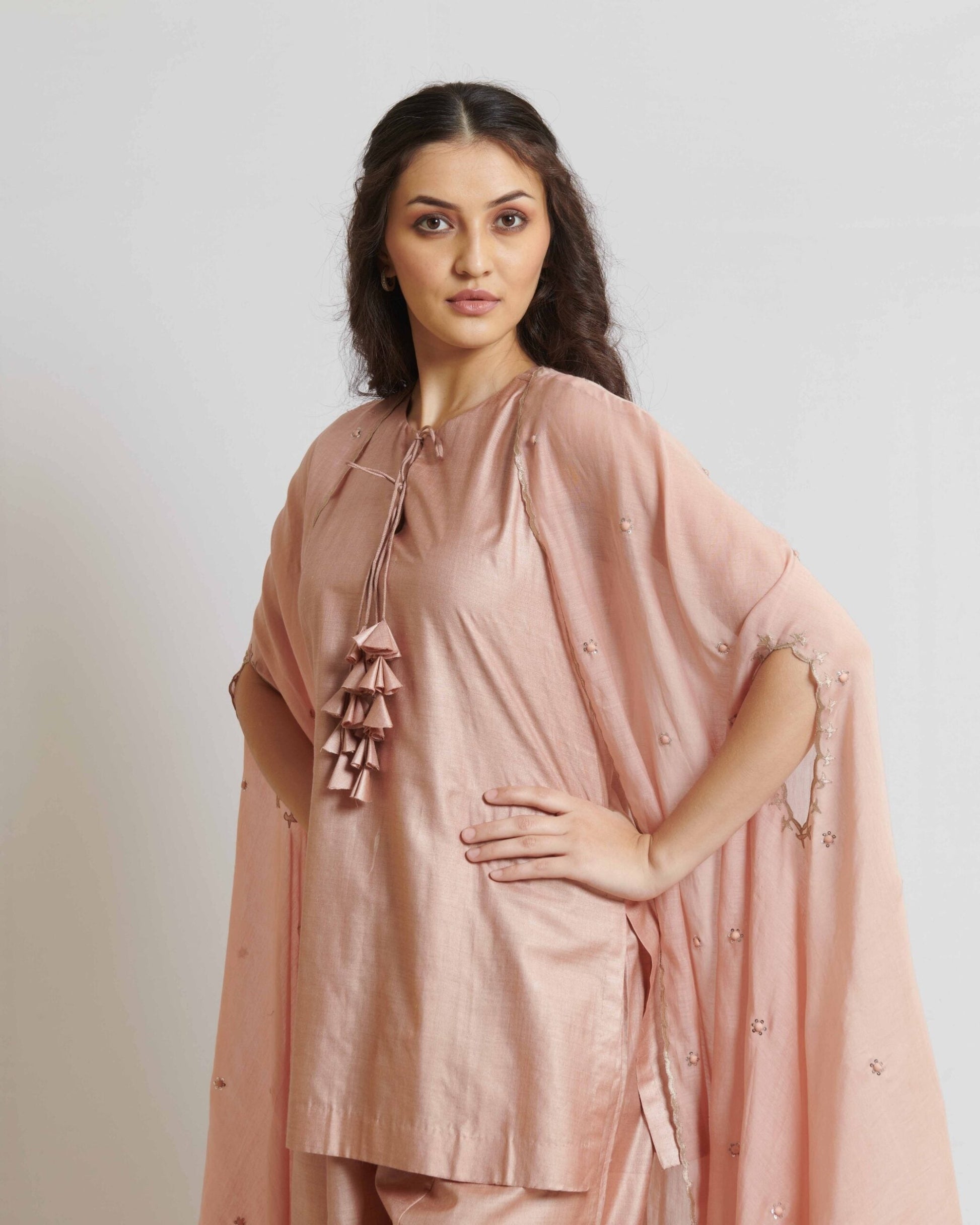 Onion pink cape set