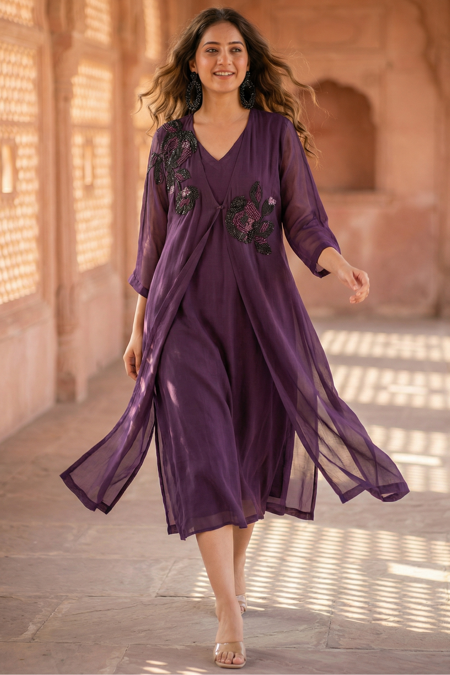 Purva Jacket Dress Set