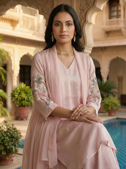 Leher Cape Set