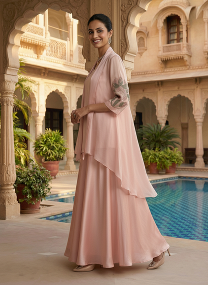Leher Cape Set