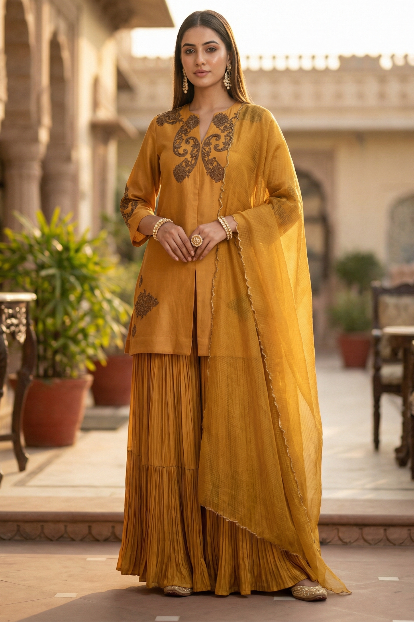 Aabha Sharara Set