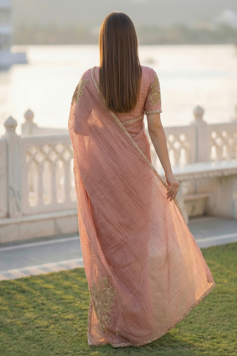 Mehel Tissue Sari