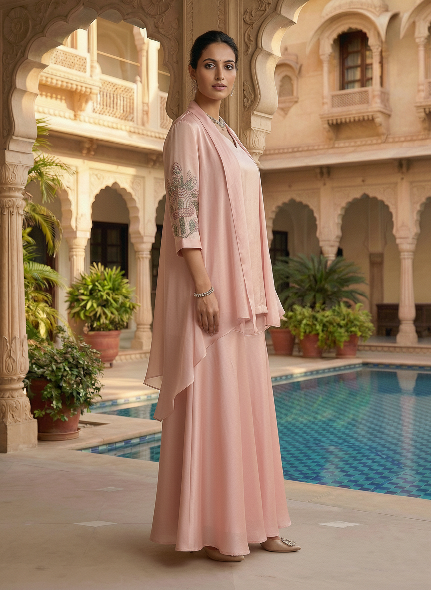 Leher Cape Set