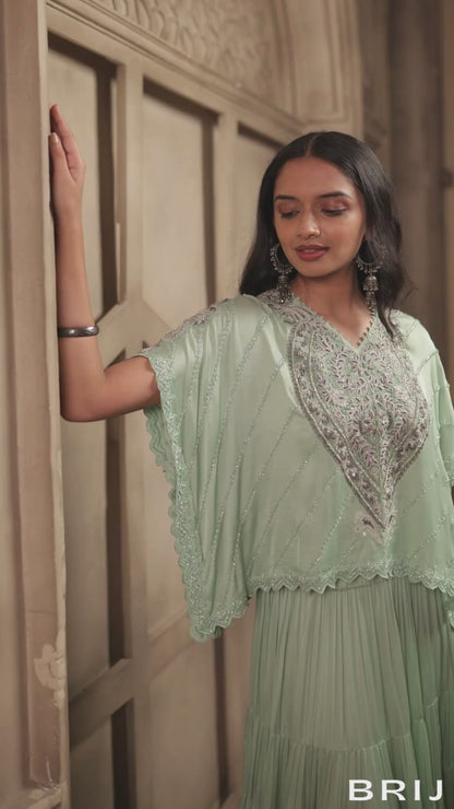Neelprabha Kaftan Set